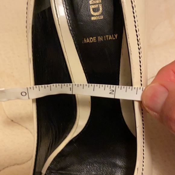 Fendi White Peep Toe Heels - Picture 11 of 11